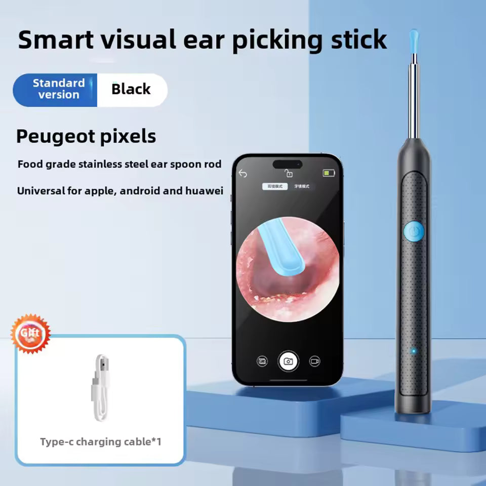 Smart Visual Rechargeable Ear Cleaner